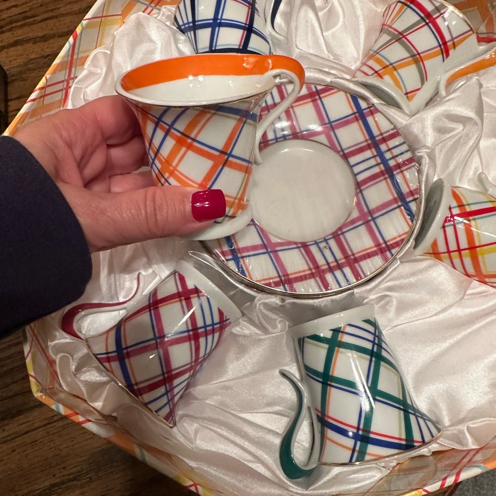 Groovy & Colorful Espresso set.